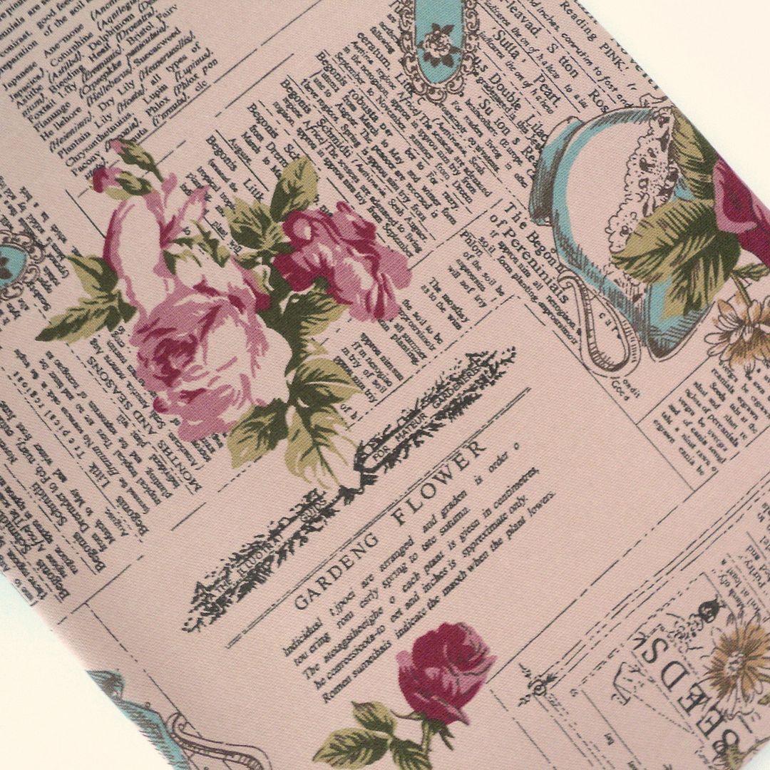 FRENCH SCRIPT NATURAL LINEN LOOK FABRIC100 COTTON buttons macaroons writing eBay